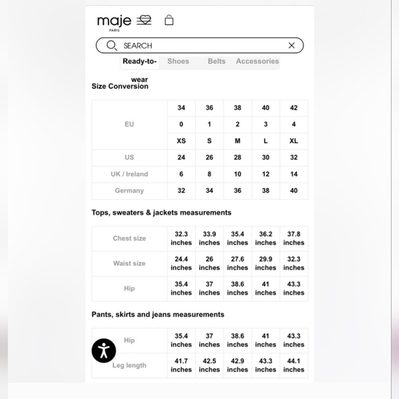 MAJE Lalmeto One Sleeve Tan BROWN Blouse Embroidered Cut Out Zipper Size 1 S - Picture 12 of 16